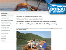 Tablet Screenshot of donauerfahren.at